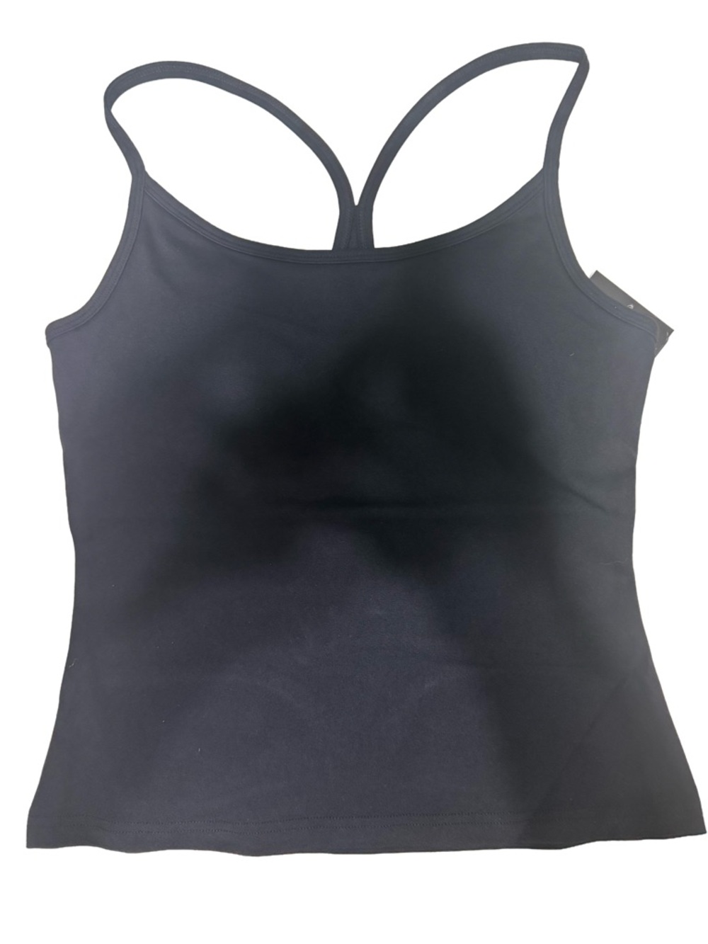 Skechers GOwalk Racerback Shelf Bra Cami Black Active Tank Top NWT